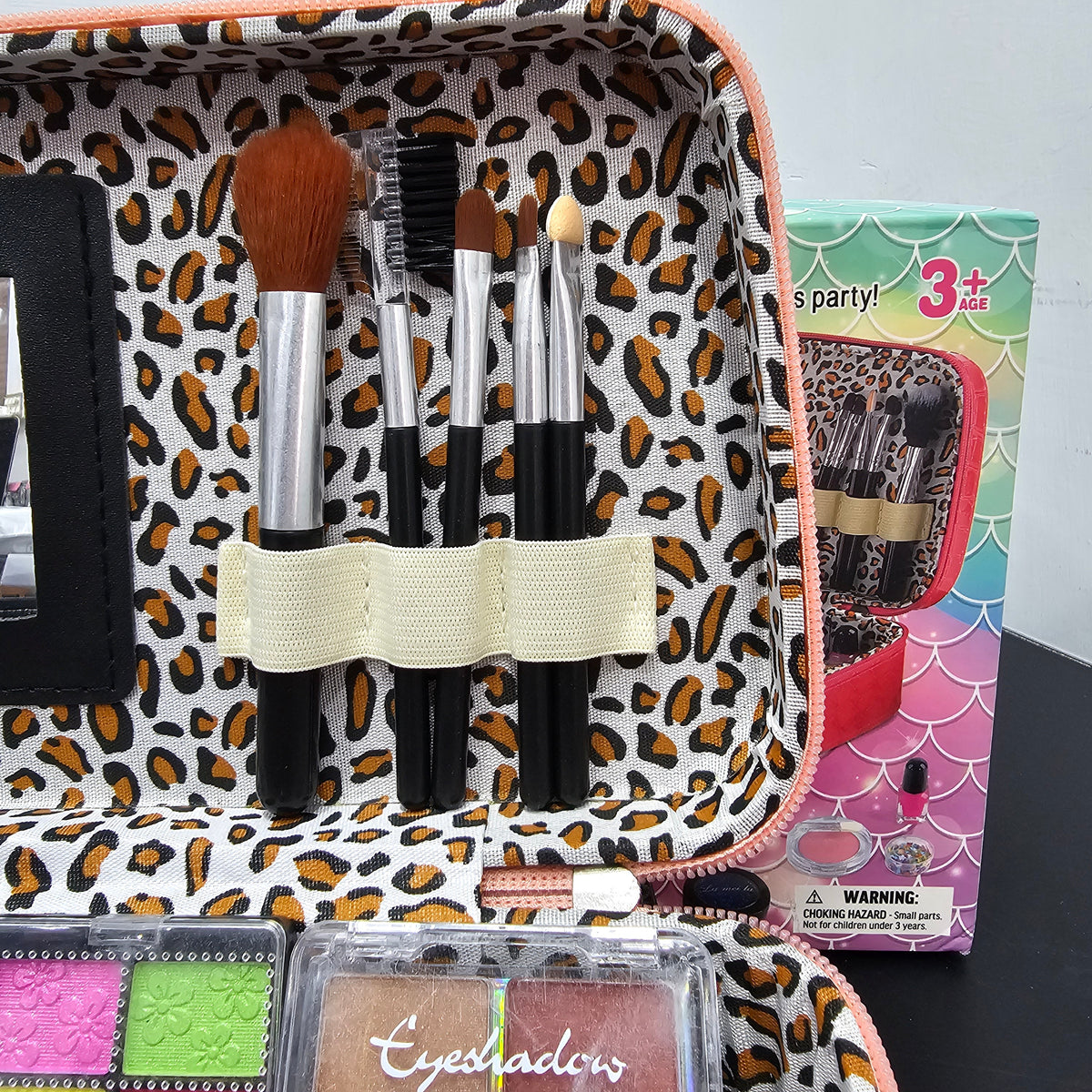 Mermaid Vanity Case – Let’s Party Makeup Box (Real Cosmetics)