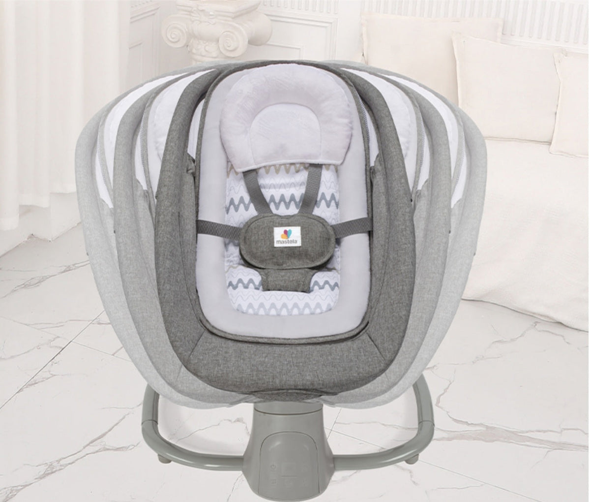 Mastela 4-in-1 Multi-Functional Fold-Up Bassinet