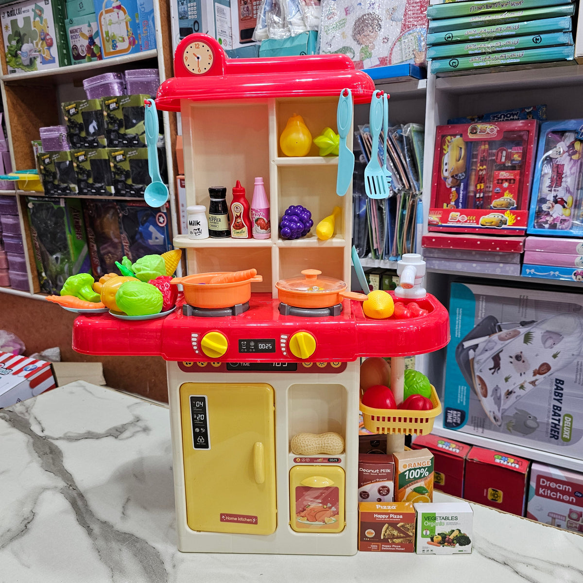 Stream Effect Kitchen Set – 65cm Height | 46 Accessories