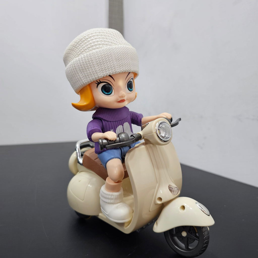Motor Car Tide Flow Doll with Lighting & Music