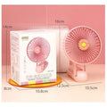 Mini Handheld USB Fan – Portable 2-Speed Desk Fan