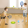 4 in 1 Sports Set – Badminton, Tennis, Frisbee & Volleyball Game Kit