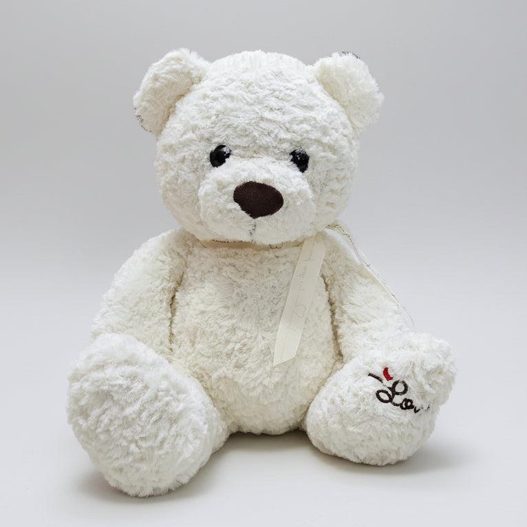 White Fulfy Bear – 45cm Soft Plush Toy