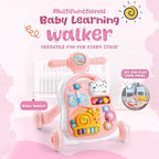 3-in-1 Baby Activity Walker with Music & Lights