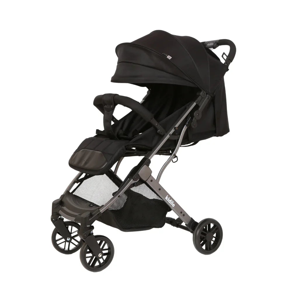 Kidilo K8 Pro Baby Stroller – Black