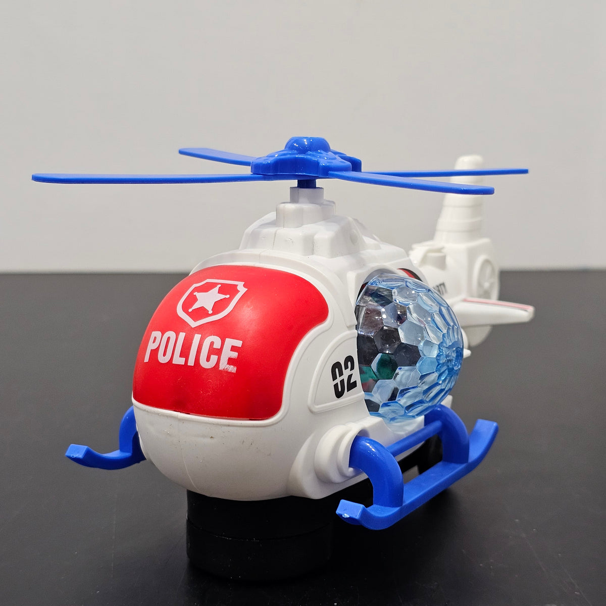 Police Helicopter Toy – Music & Flashing Lights