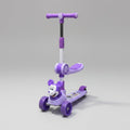 Mickey Character Kids 3 Wheel Scooter with Seat – Foldable Scooter with LED Lights & Music