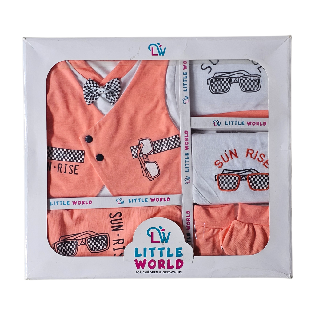 Little World Newborn Baby Gift Box Set – Essential Baby Clothing