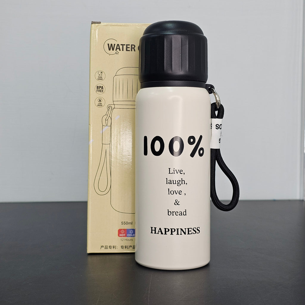 Hot & Cold Water Bottle 550ml – Insulated Thermal Flask