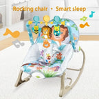 Baby Rocker – Infant to Toddler with Fold-Out Kickstand (0M+, 40 lbs / 18 kg)