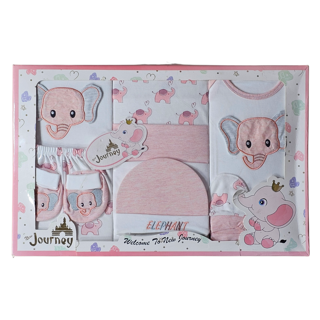 Welcome to New Journey Newborn Gift Set – 10 Pcs Baby Essentials