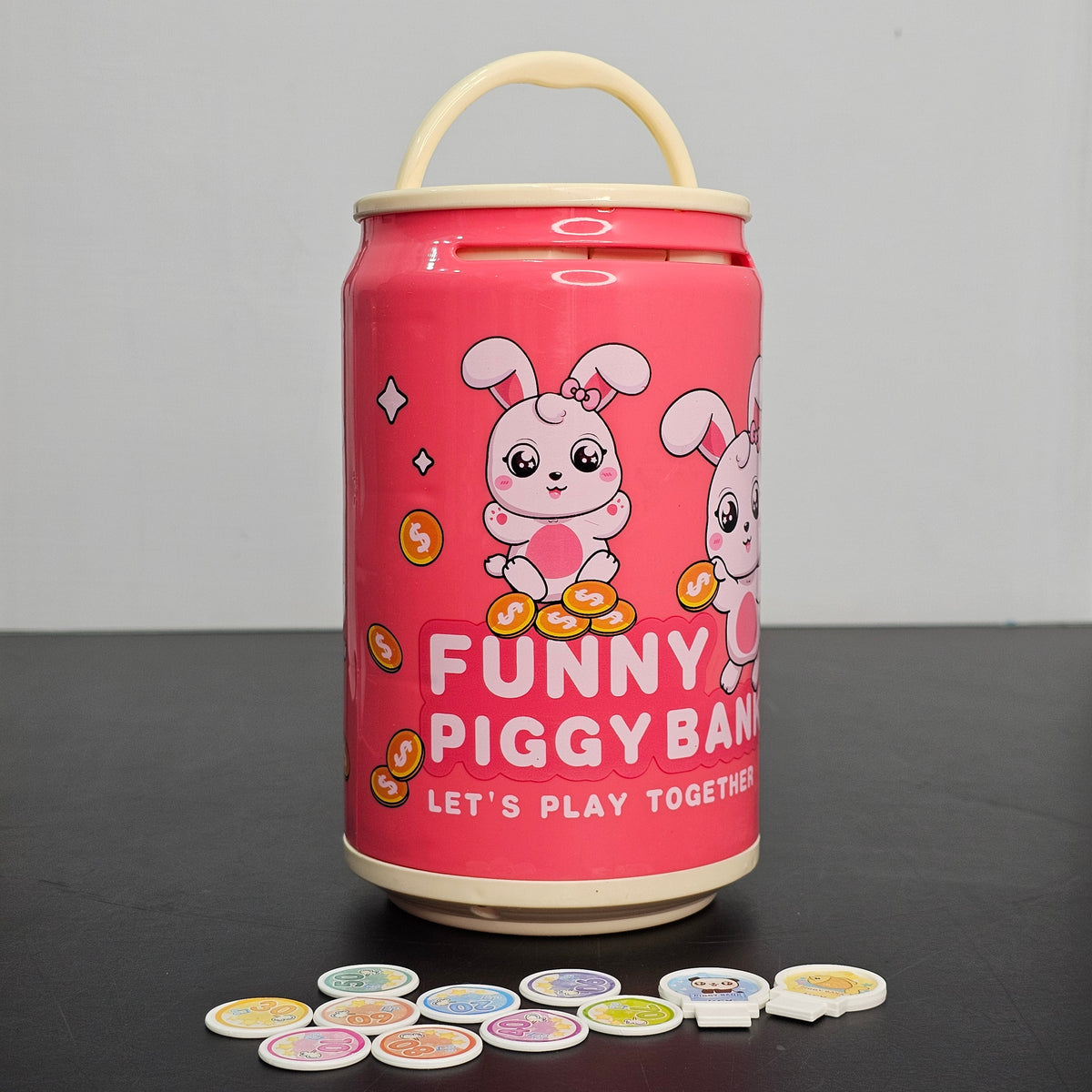 Funny Piggy Bank with Light & Music – Baby’s Financial Helper