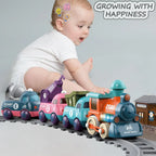 Rail Train Toy Set – Musical Educational Train with Lights