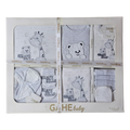 Gahe Baby 12 Pcs Newborn Baby Set – Complete Clothing & Care Essentials