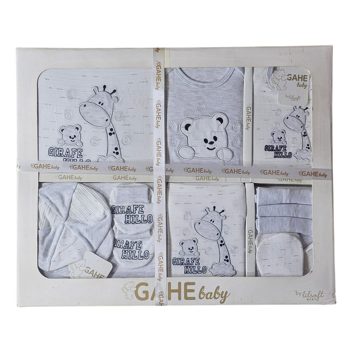 Gahe Baby 12 Pcs Newborn Baby Set – Complete Clothing & Care Essentials