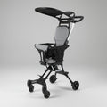 Two-Way Push Compact Baby Stroller – Lightweight & Anti-Rollover Design