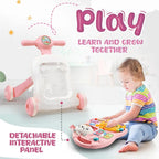 3-in-1 Baby Activity Walker with Music & Lights