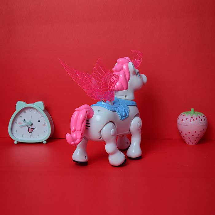 Pega Source Horse Toy | Swinging Wings & Bouncing Pony Action