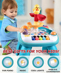 Musical Activity Table – Piano, Lights & Rolling Ball Fun