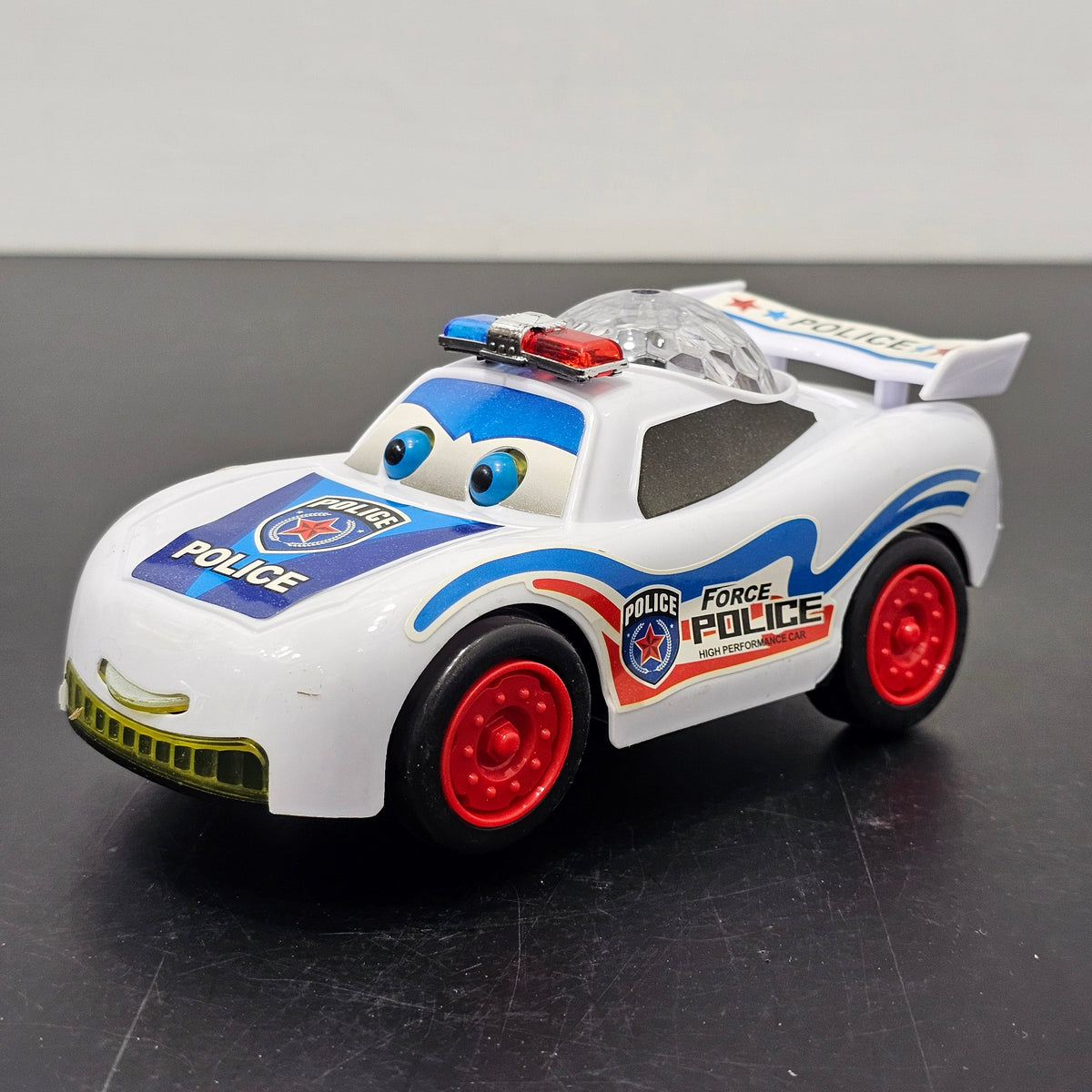Musical Police Car Toy with Lights & Siren Sounds