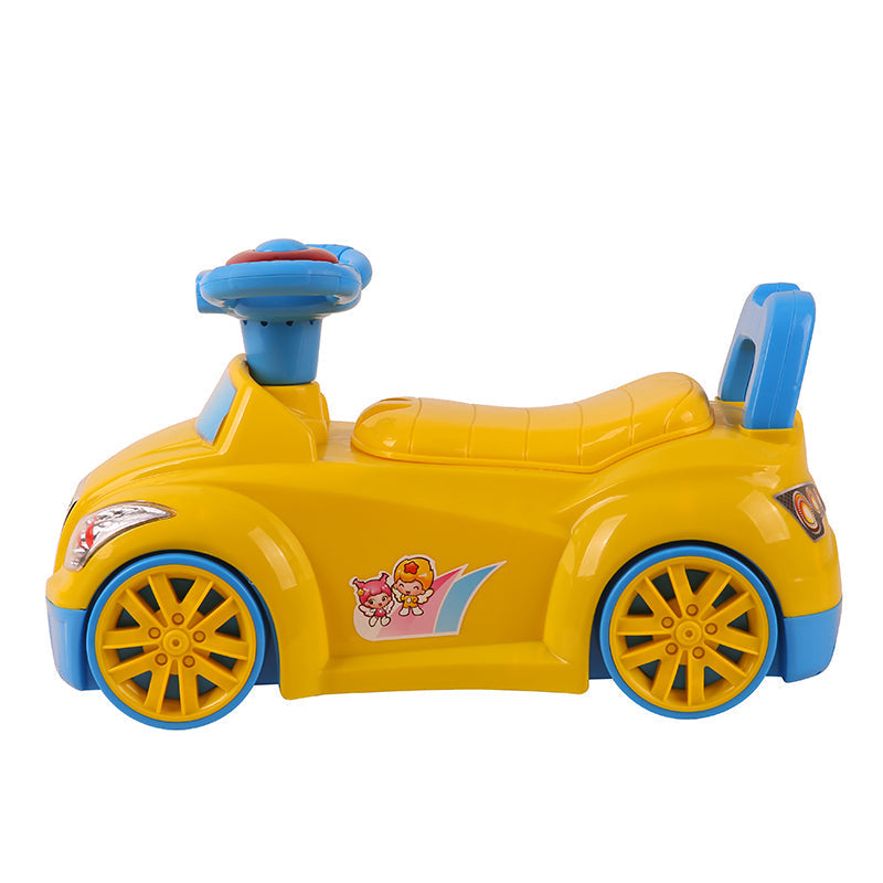 2-in-1 Push Car Shape Baby Potty Trainer