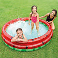 Intex Watermelon Kids Inflatable Pool – 66” Summer Splash Pool #58448