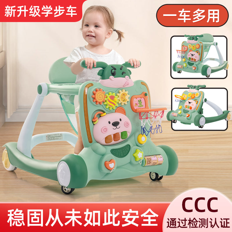 2 in 1 Baby Walker with Music & Activity – Safe Learning & Fun
