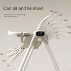 Kidilo 2-in-1 Electric Baby Swing & High Chair
