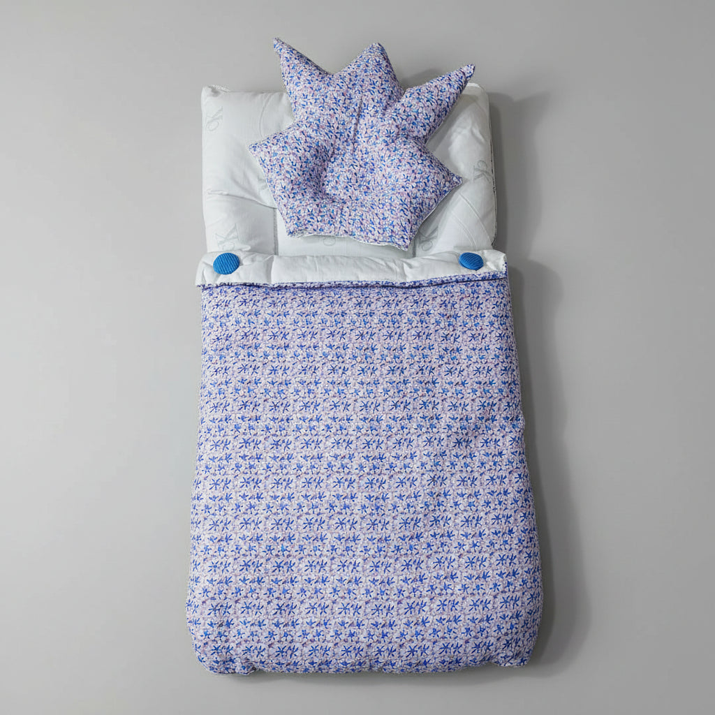 Baby Carry Nest with Head Cushion – Cotton Fabric | Soft & Cozy
