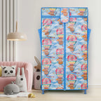 Toddlers Foldable Wardrobe – Blue | Strong, Compact & Stylish Storage