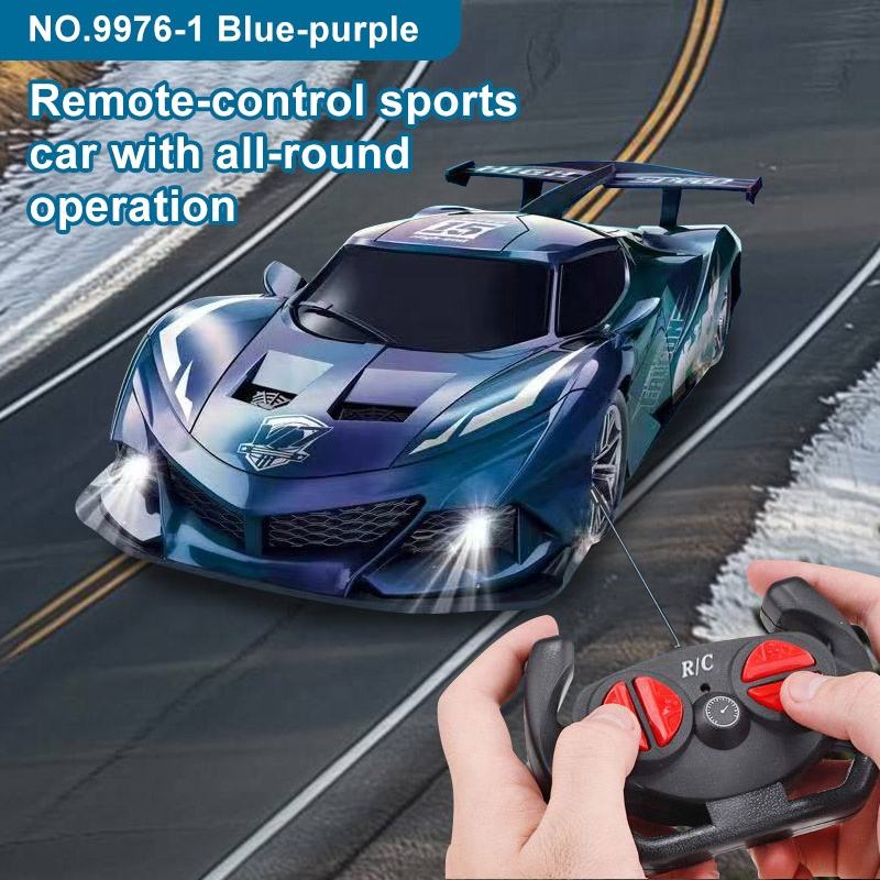 Super Racer R/C Car – Rechargeable Remote Control Car with Headlights