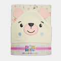 Bear Hooded Baby Blanket – Soft & Cozy Newborn Blanket