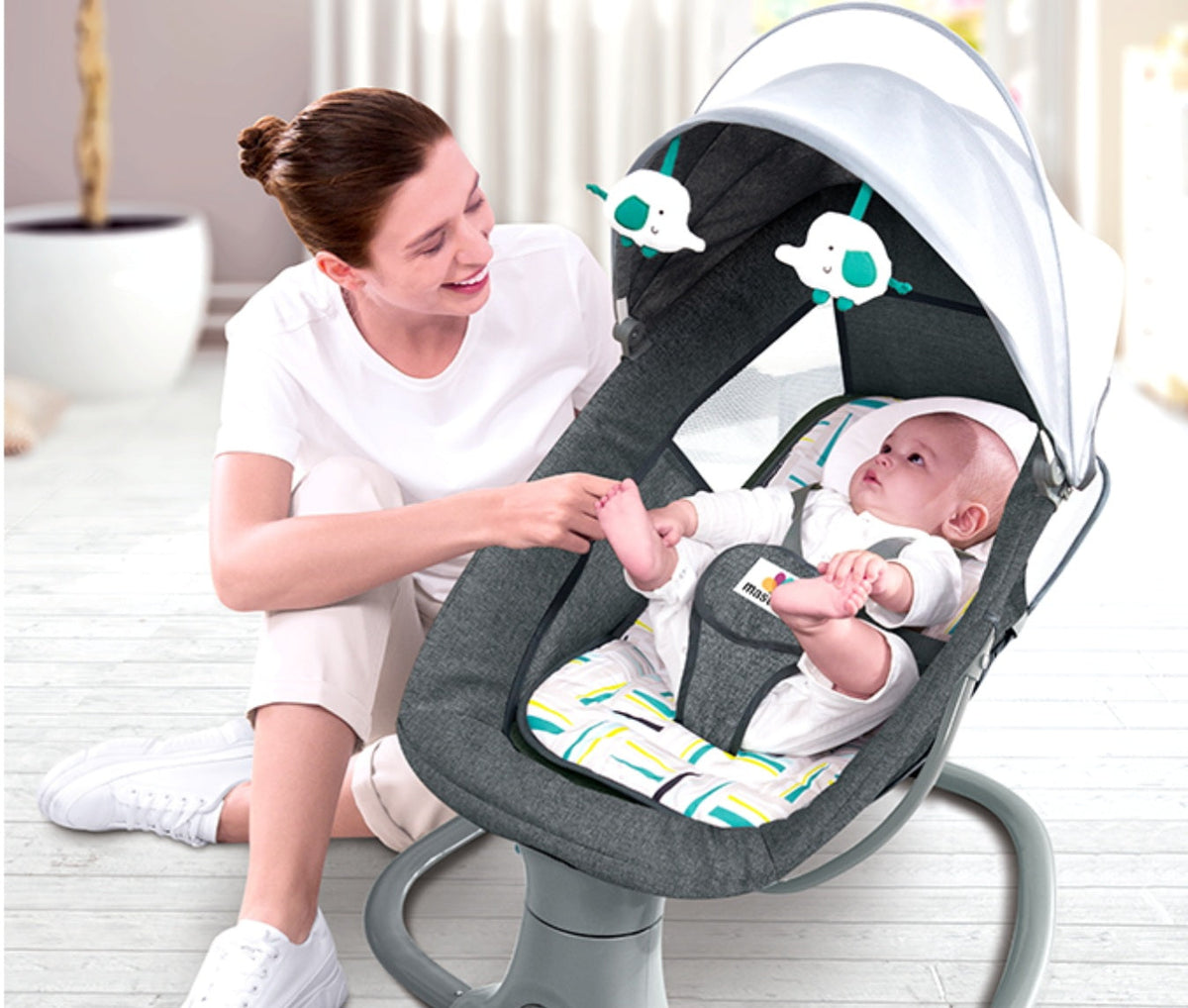 Mastela 3-in-1 Deluxe Multi-Functional Bassinet