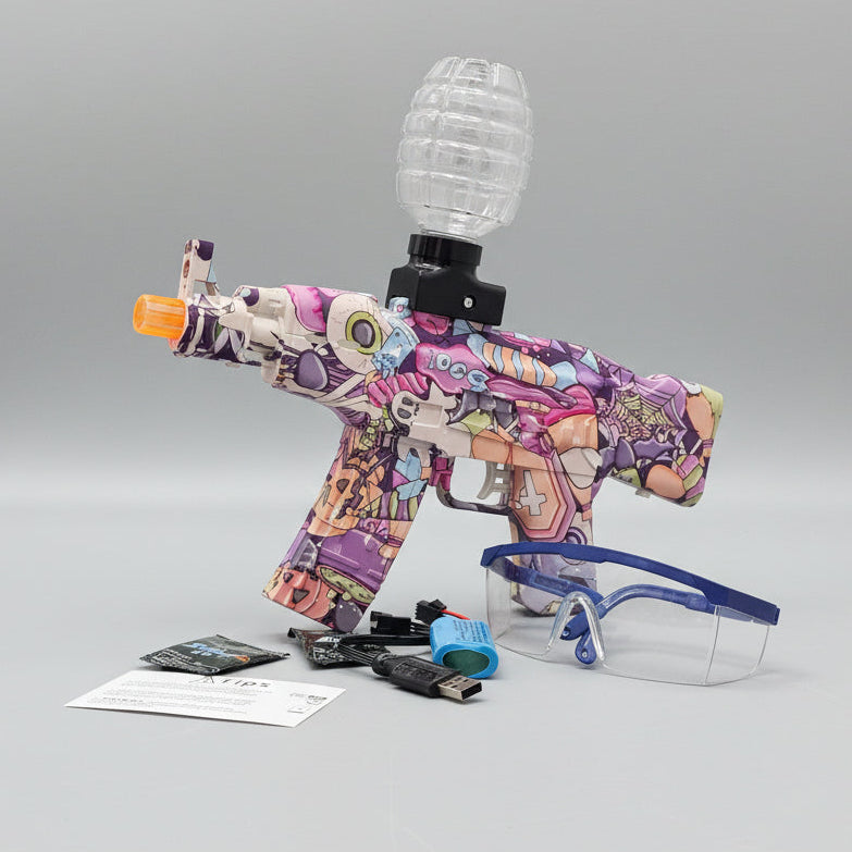 AK-47 Shooter Elite High-Speed Electric Water Bomb Gun – Interactive Shooting Toy for Kids 8+
