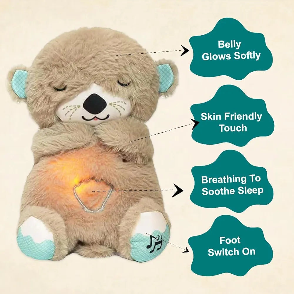 Fun Toy Breathing Bear – Realistic Plush Cuddly Toy for Kids