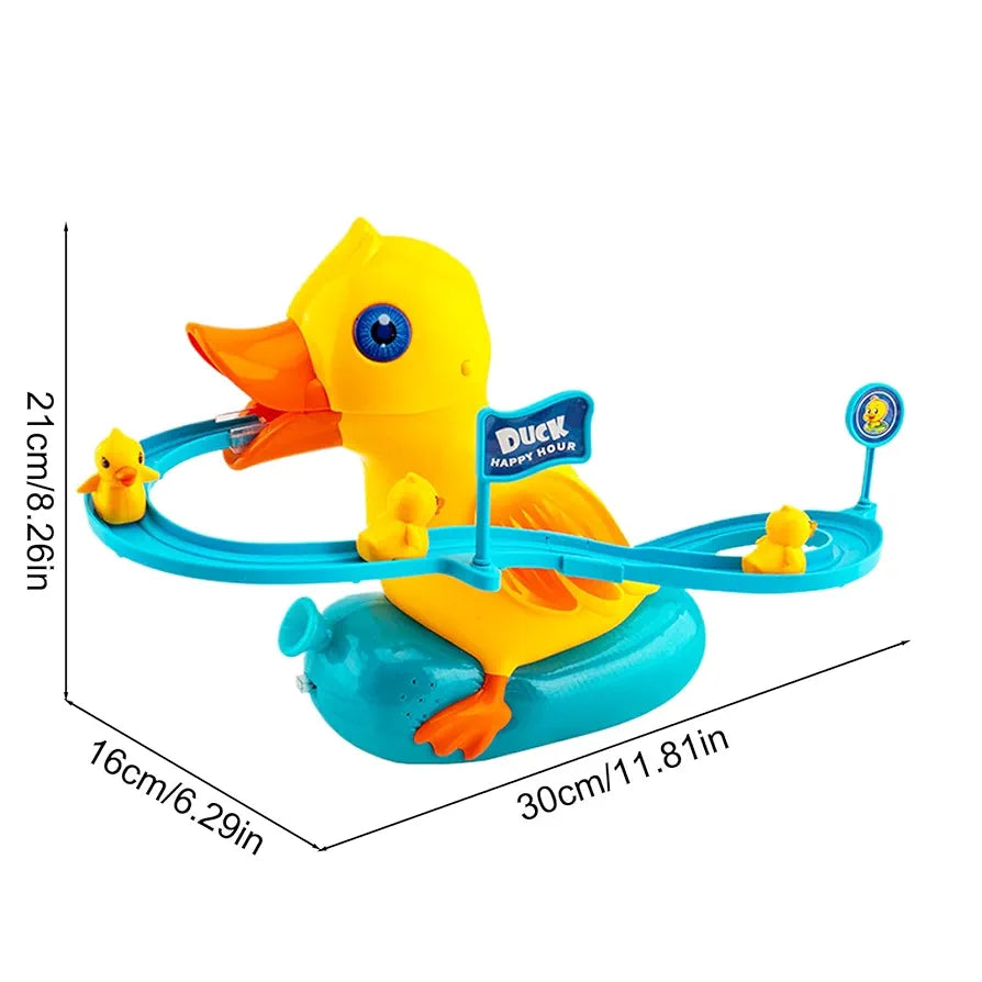 Duck Electric Track Slide Toy – Educational Fun Track Game for Kids
