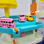 Automobile Adventure Multi-Level Runway – Dual Mode Fun for Kids!