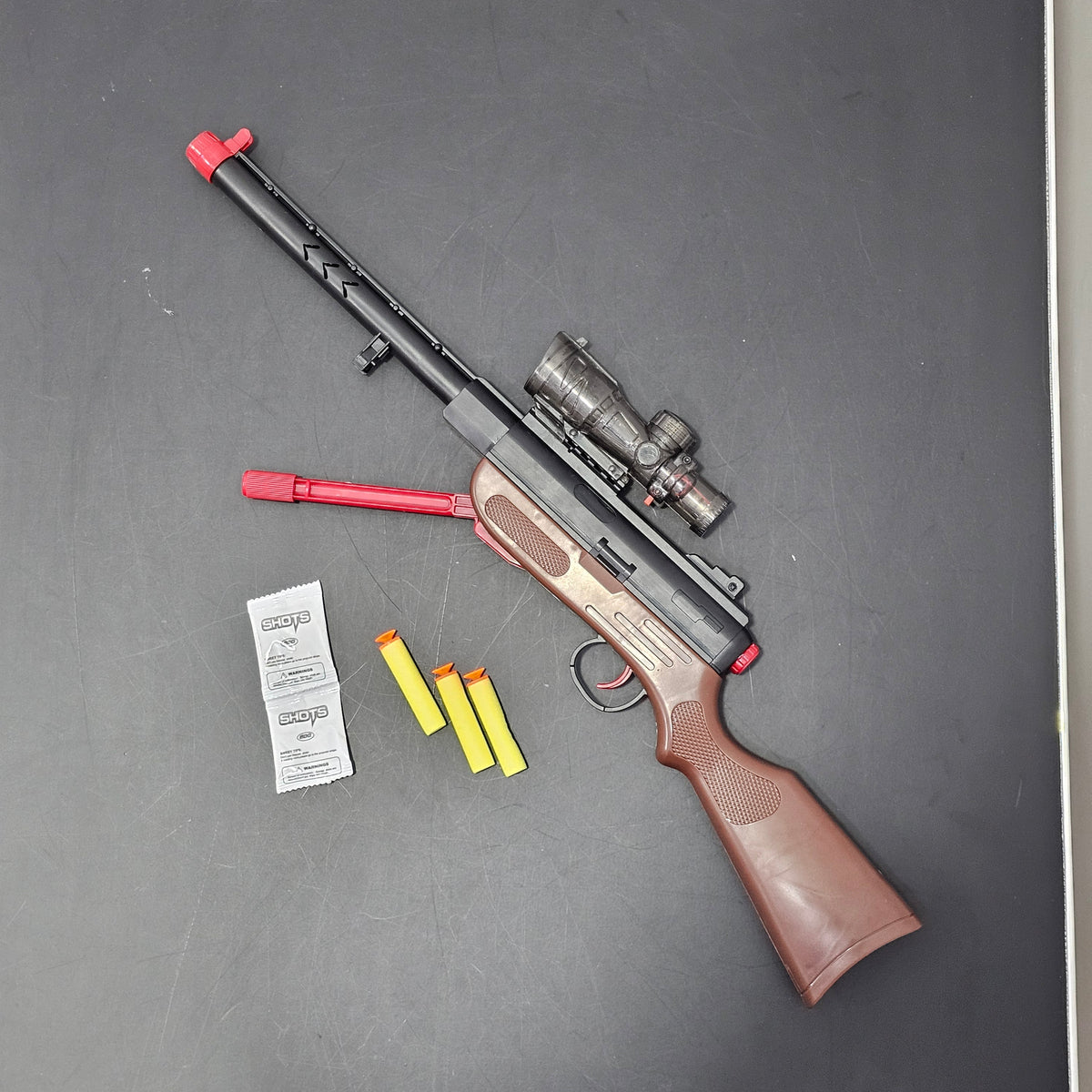 Dual-Use Soft Shot Toy Gun – Safe & Exciting Long-Distance Shooting