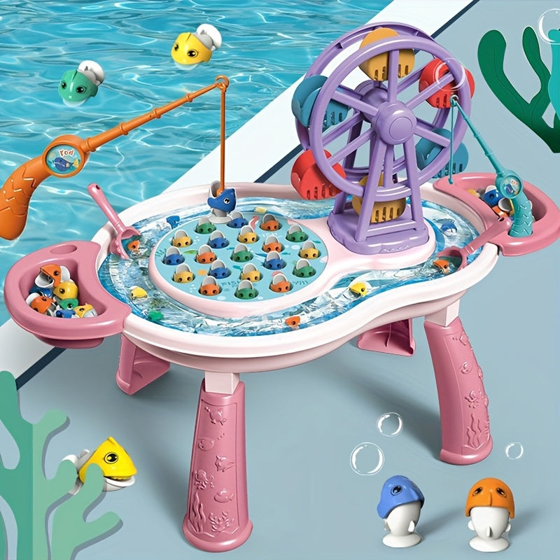 Magnet Fishing Ferris Wheel Toy for Kids