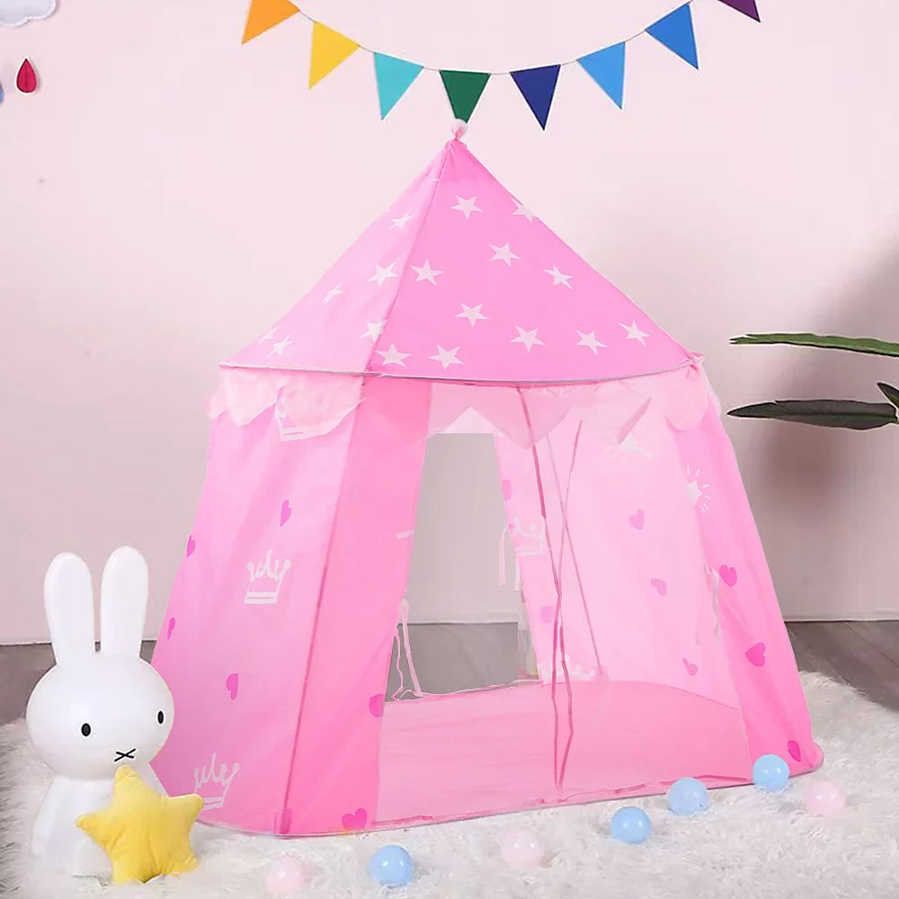 Royal Castle Play Tent – Kids Fantasy Playhouse