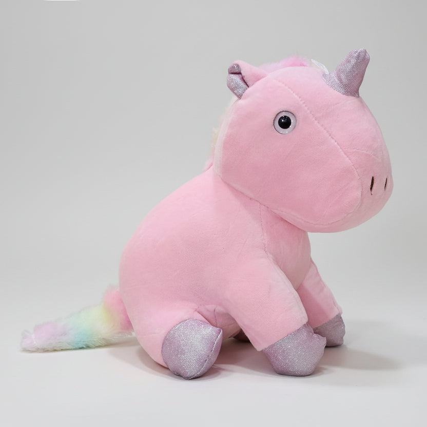 Unicorn Soft Toy – Pink Colour 25cm