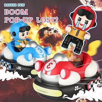 Ejection Bumper Car Pack of 2 with 2 Remotes