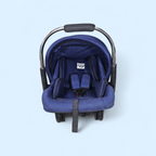Baby Carry Cot with Soft Mattress – Steel Handle, Canopy & Safety Belt