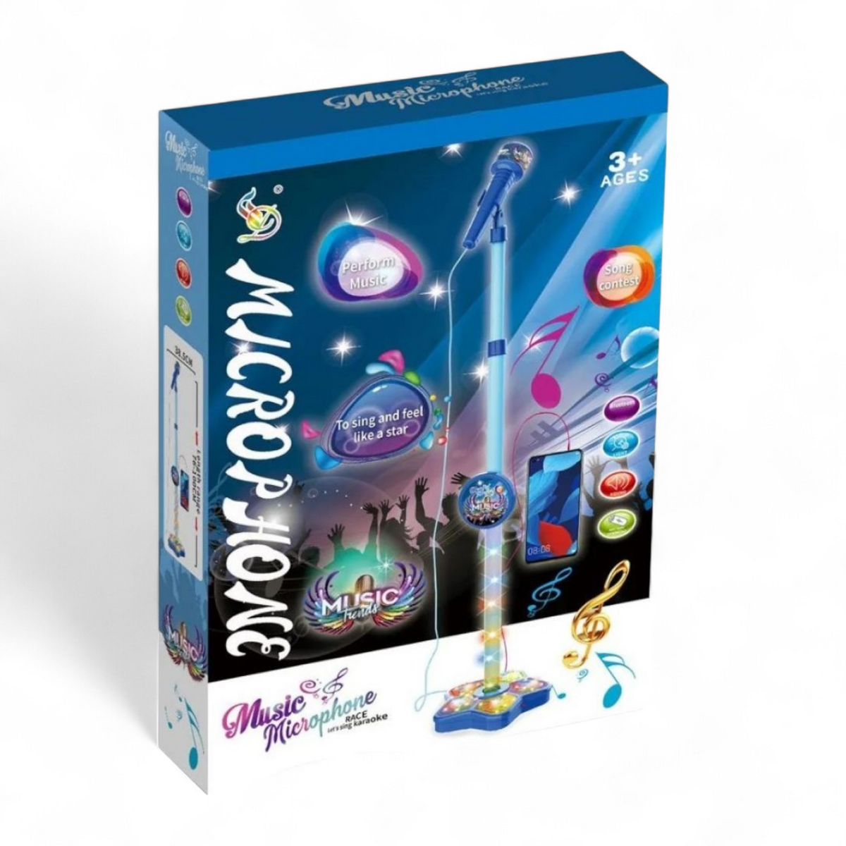 Star Performer Kids Microphone – Bluetooth Light & Sound