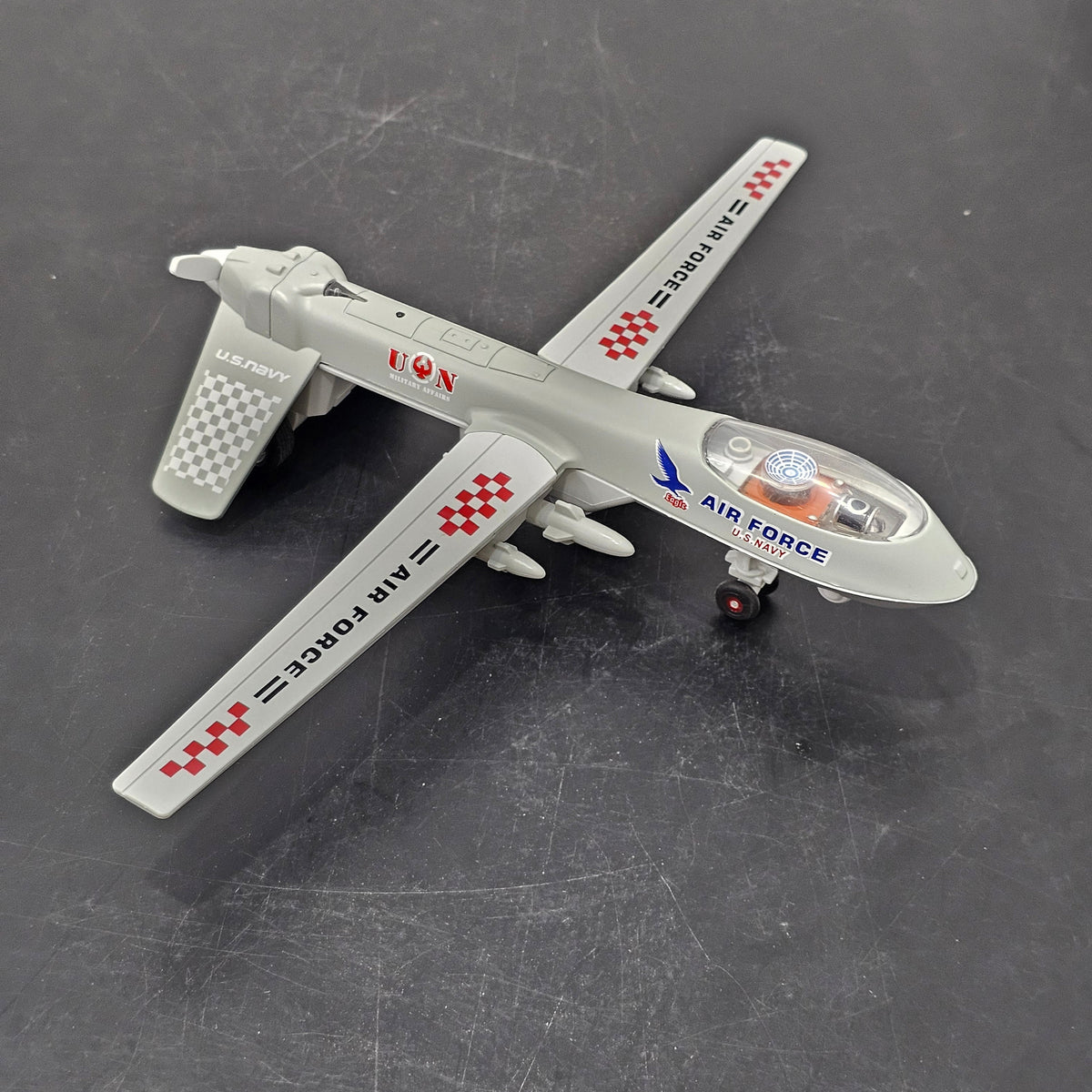 U.S. Navy Airforce Jet – Die-Cast Military Airplane Toy for Kids