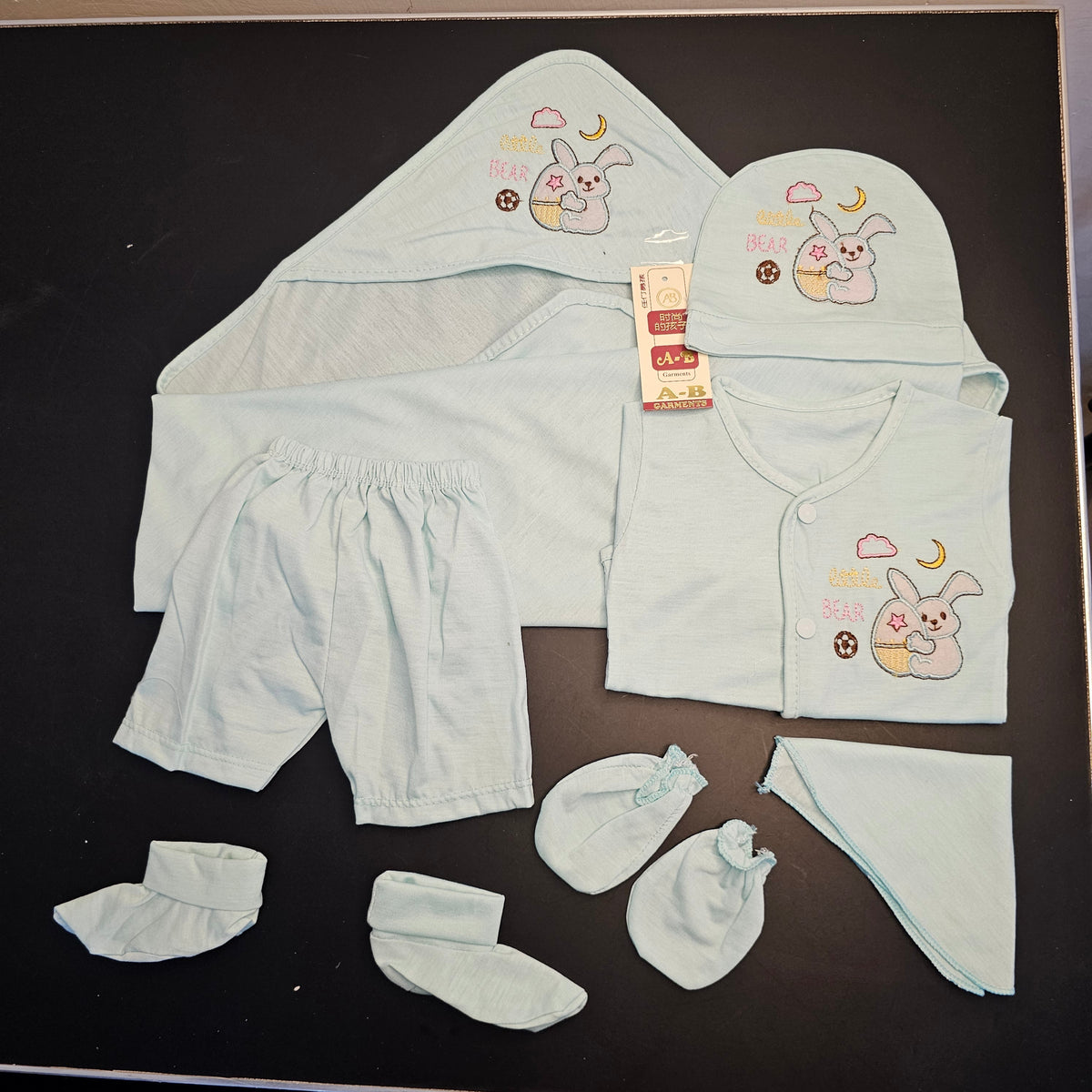 Little Bear Baby Dress Set – Newborn Baby Clothes