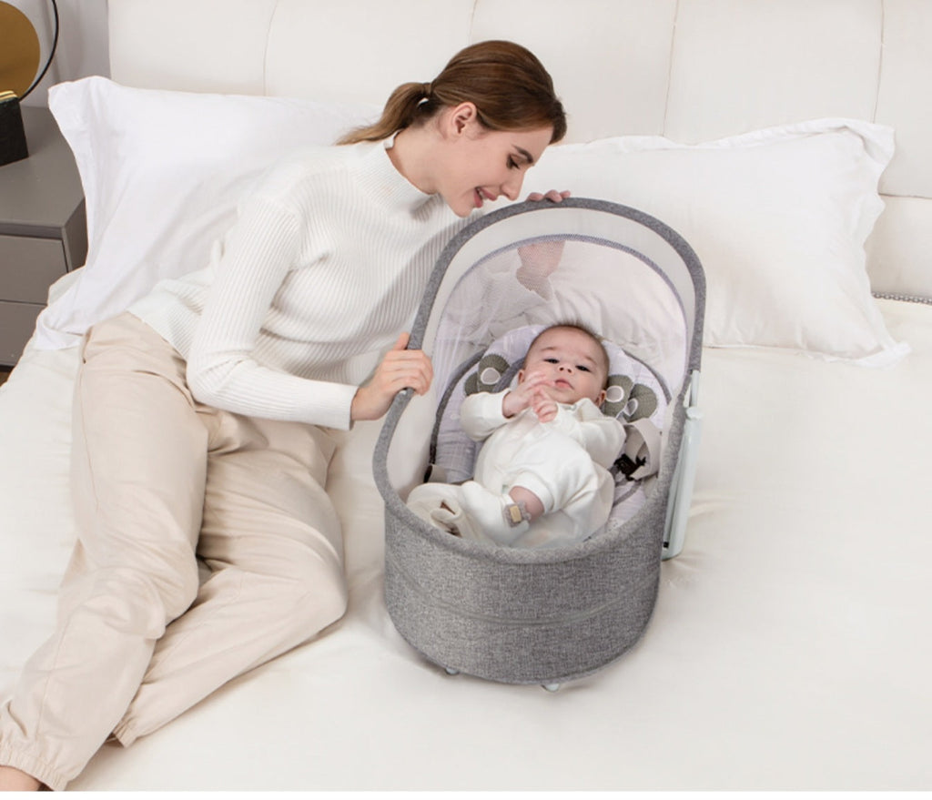 Mastela 4-in-1 Deluxe Multi-Functional Bassinet Swing