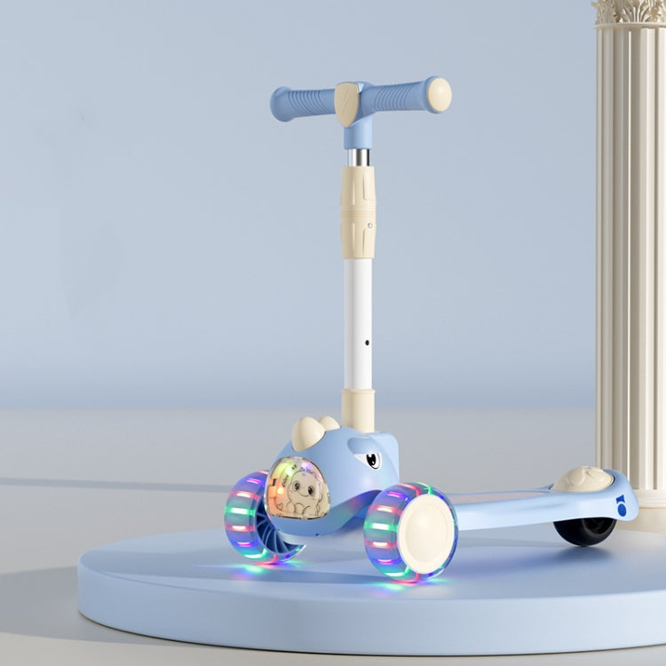 3-in-1 Kids Scooty with Lighting, Music & Stroller Mode