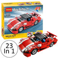 Architect Bricks Toy Set – 23-in-1 Super Speedster (278+ Pcs)