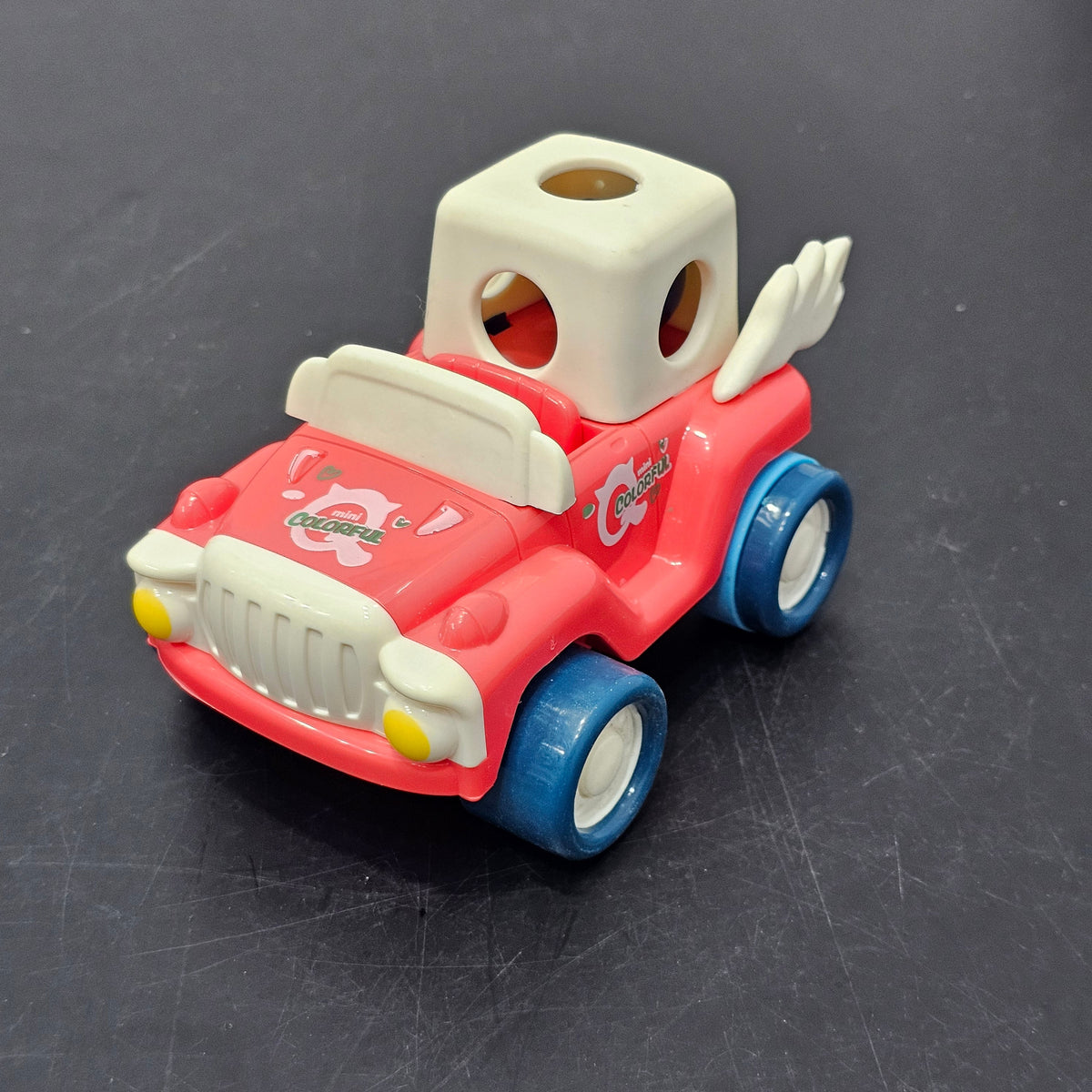 Funny Ratel Car – Bump & Go Action Toy with Lights and Sound